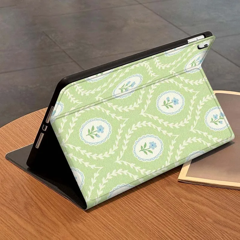 Kreatywne wzory kwiatowe na etui na iPada Pro 7 8 9 Gen 2 11 13 5. 6. 10. 11. generacji M5 M4 12.9 10.9 10.2 cala 2024 2025