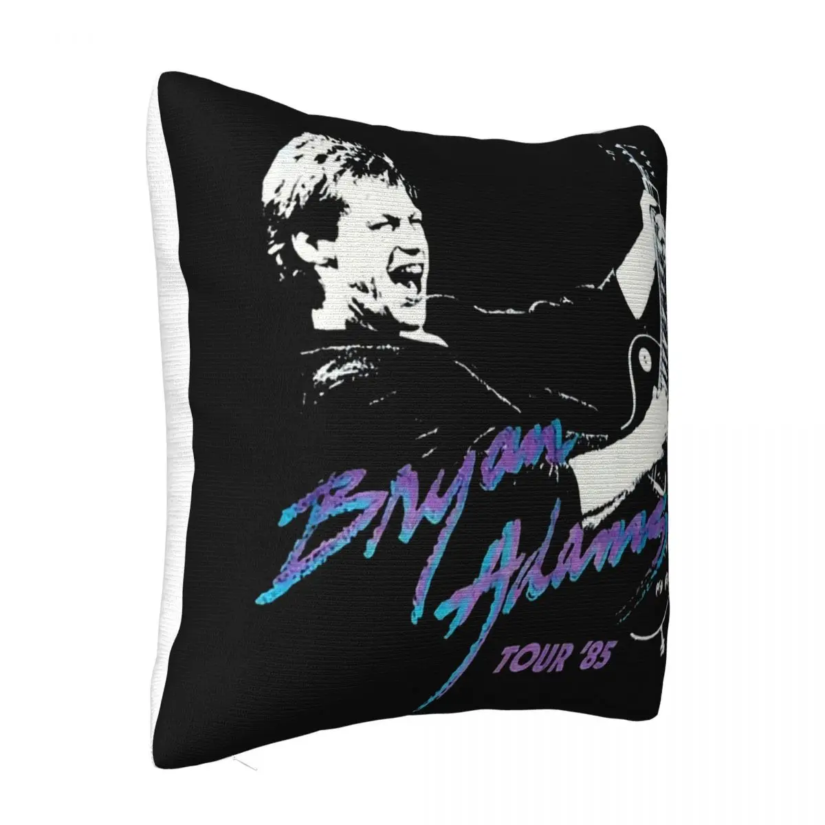 T No Tru Vtg 80S Bryan Adams 1985 Tour Rock Music Super Rare Size S 3Xl 3D Pillow Case