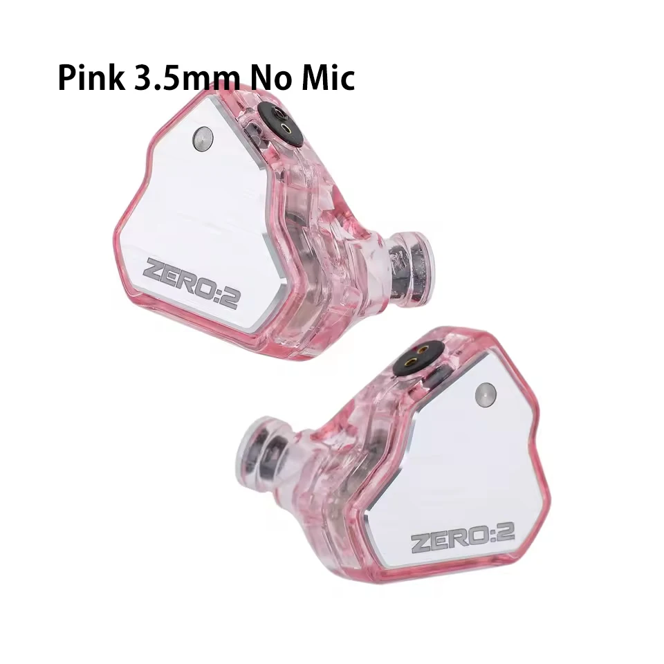 7Hz x Crinacle Zero 2 Bijgewerkte 10 mm dynamische driver IEM bedrade oordopjes Oortelefoon Gaming-oordopjes met OFC IEM-kabel voor muzikant