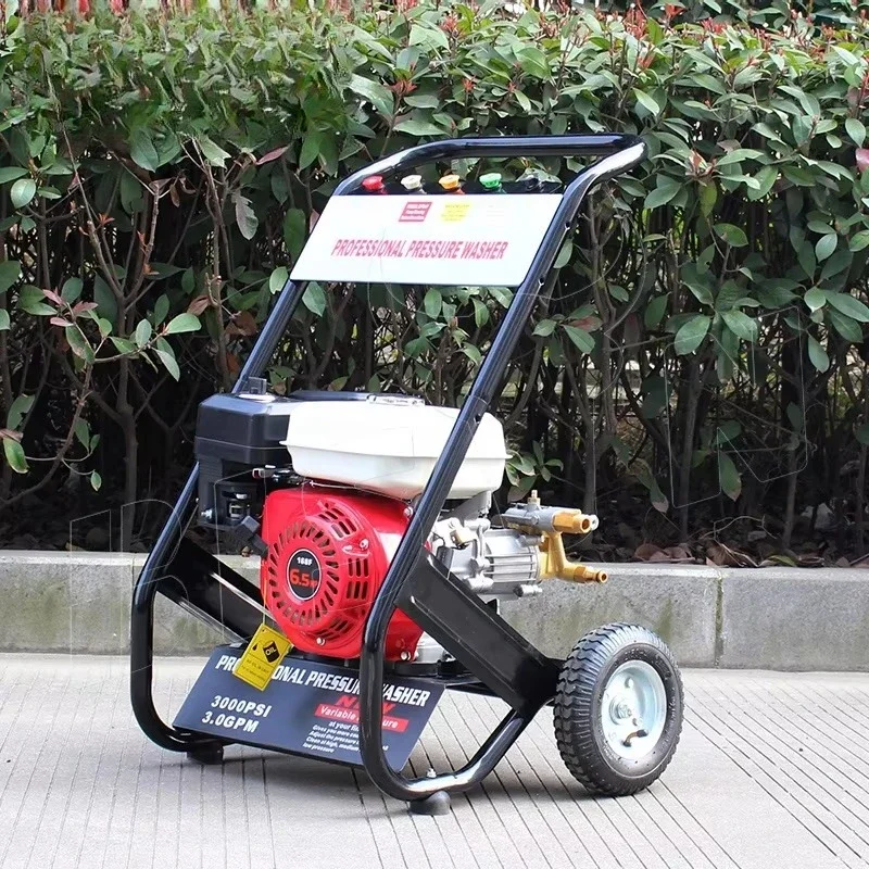 150Bar 2200Psi 4 Stroke Cleaning Washer Small Portable Car Washers 6.5hpHigh Pressure Water