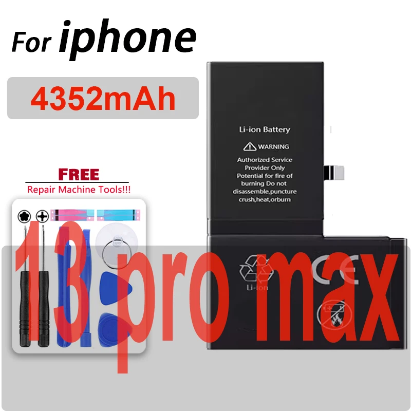 Mobile Phone Battery for IPhone 13/13 Mini/13 Pro/13 Pro Max for IPhone 14 /14 Plus/14 Pro /14 Pro Max Batteries for Smartphones