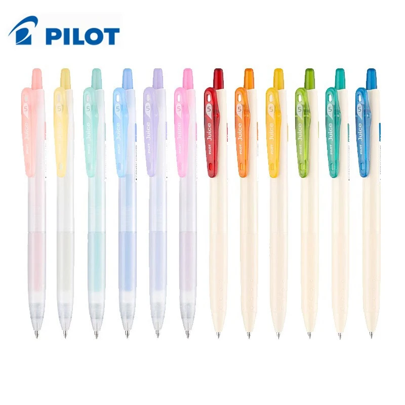 

PILOT Juice Pastel Gel Pens 0.5mm,Assorted Colors Smooth Writing&Soft Grip Pen ForAesthetic Journaling&Desk Setup Goals Students