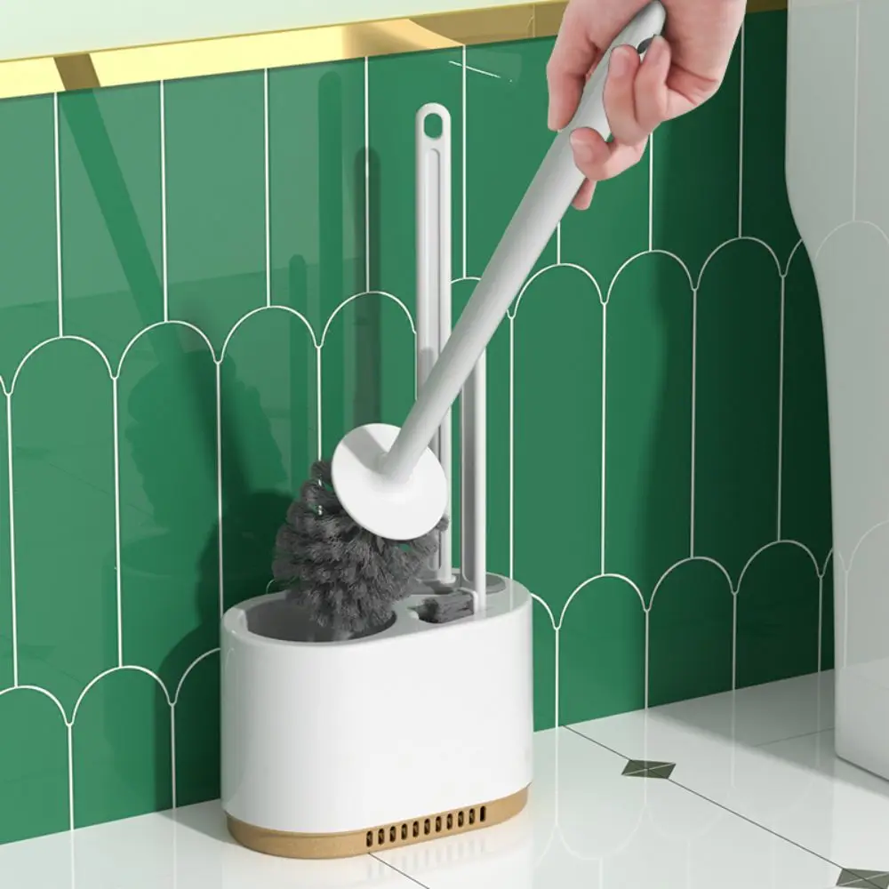 Beishan Wall Mounted Three In One Toilet Brush, Multifunctional Toilet Brush Holder, Suitable For Bathrooms, PP Material