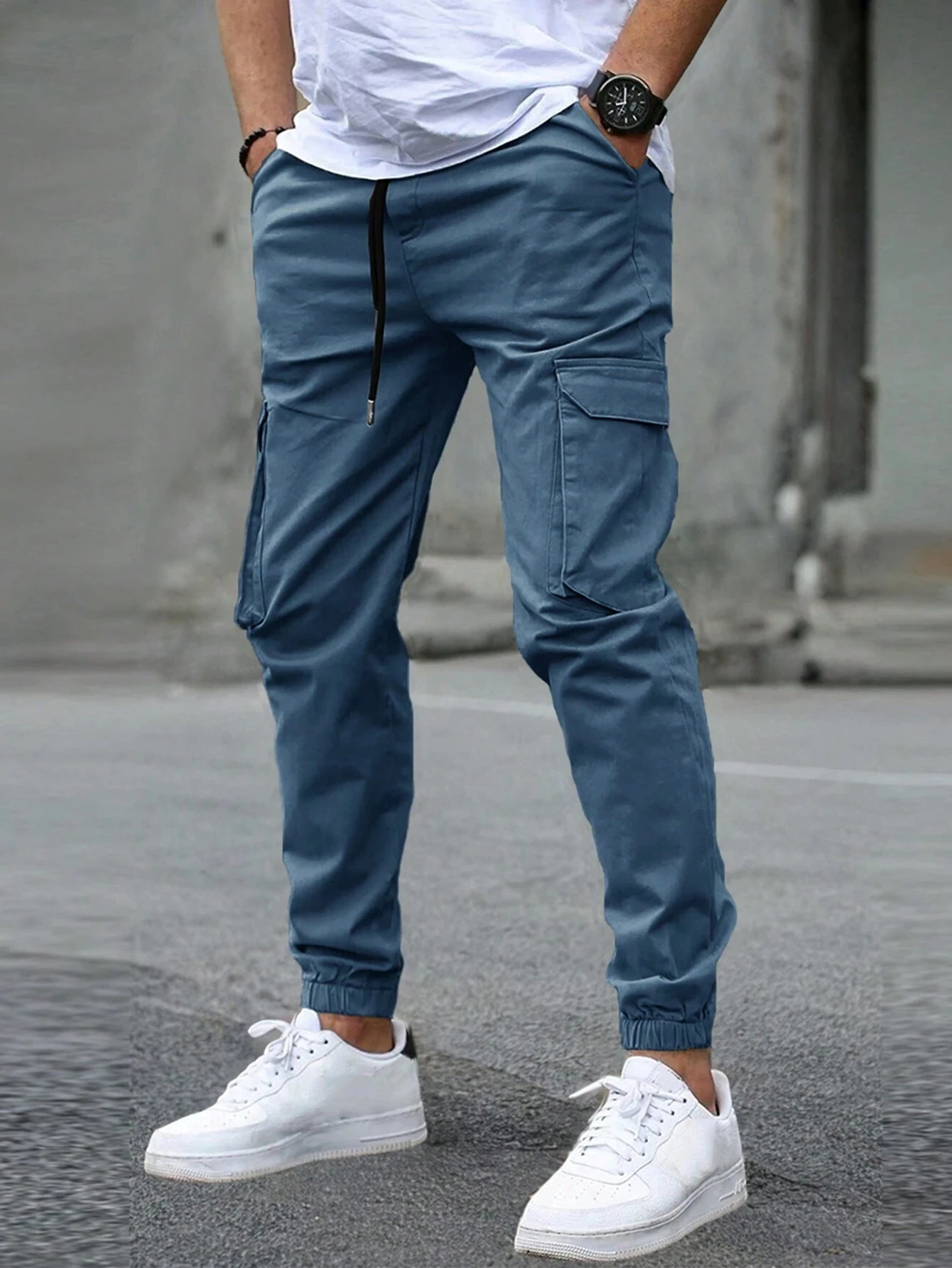 Men's Slim Fit Elas… - image