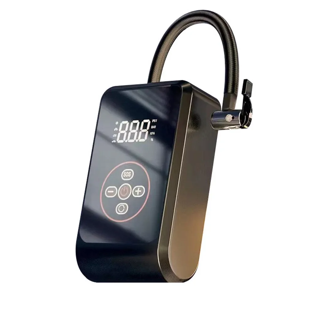 

Новейшая распродажа, беспроводной автомобильный воздушный насос из АБС-пластика, портативный мощный электрический насос для шин, сменные автомобильные аксессуары высокого давления