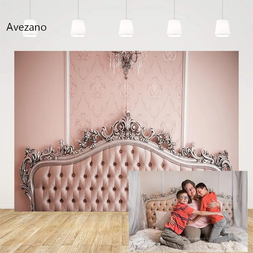 

Avezano Vinyl Backdrops for Photography Bedroom Headboard Pattern Family Portrait Birthday Decor Backdrop Photo Studio Photozone