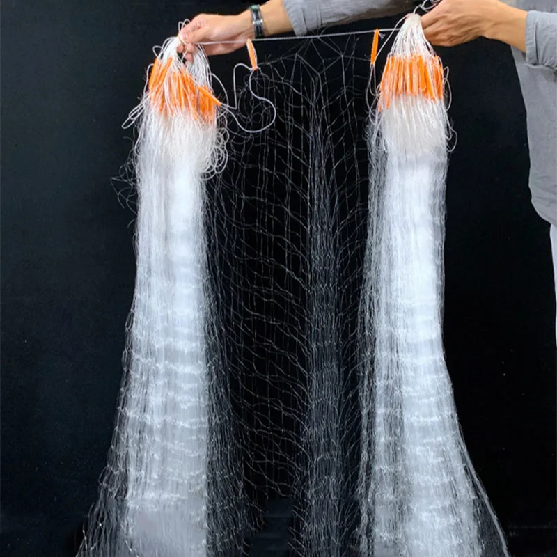 Red Enmalle Nylon 30M – 3 Capas Seda Blanca 1,2m Alta - imagen 4