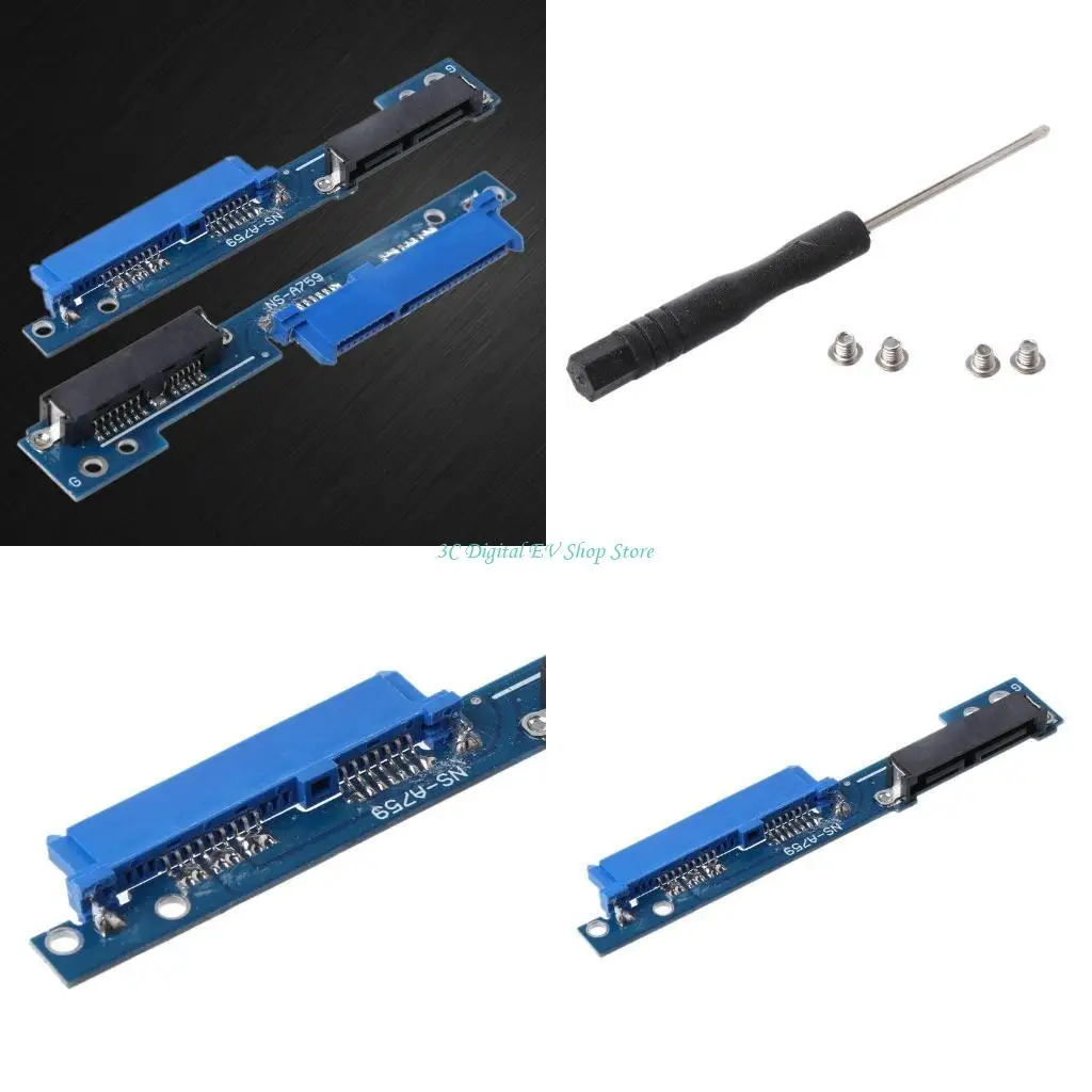 

E74D 2.5 inch Micro 7+6 Male to 7+15 Female Adapter Circuit Board for Lenov