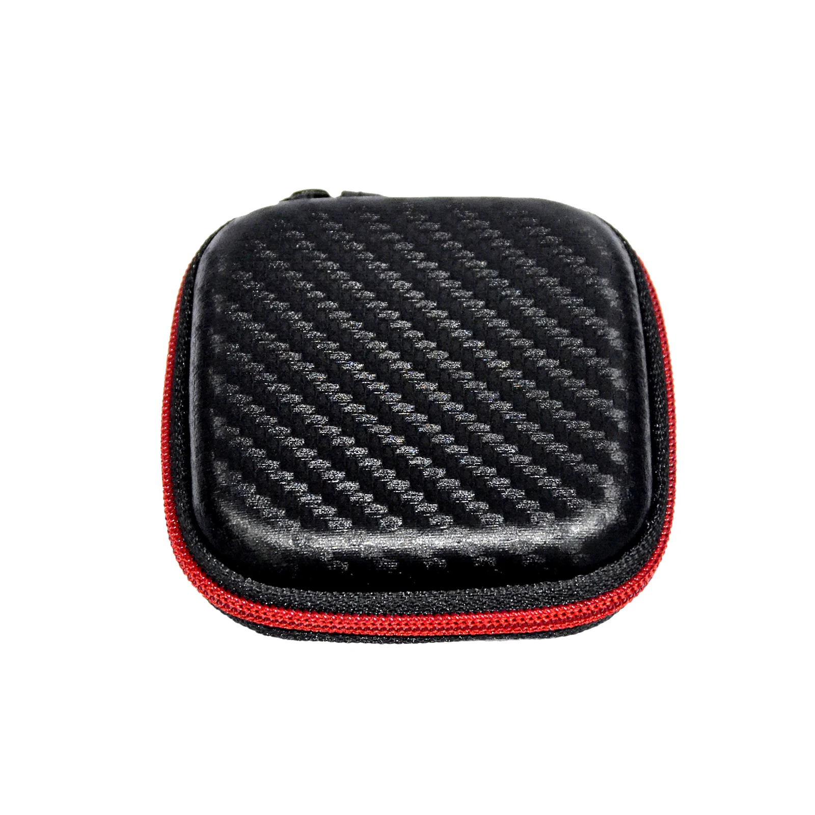 Custodia per portabilità quadrata originale KZ Borsa per auricolari cablata Auricolari per telefoni cellulari comuni Mini scatola per cuffie portatili Microfono