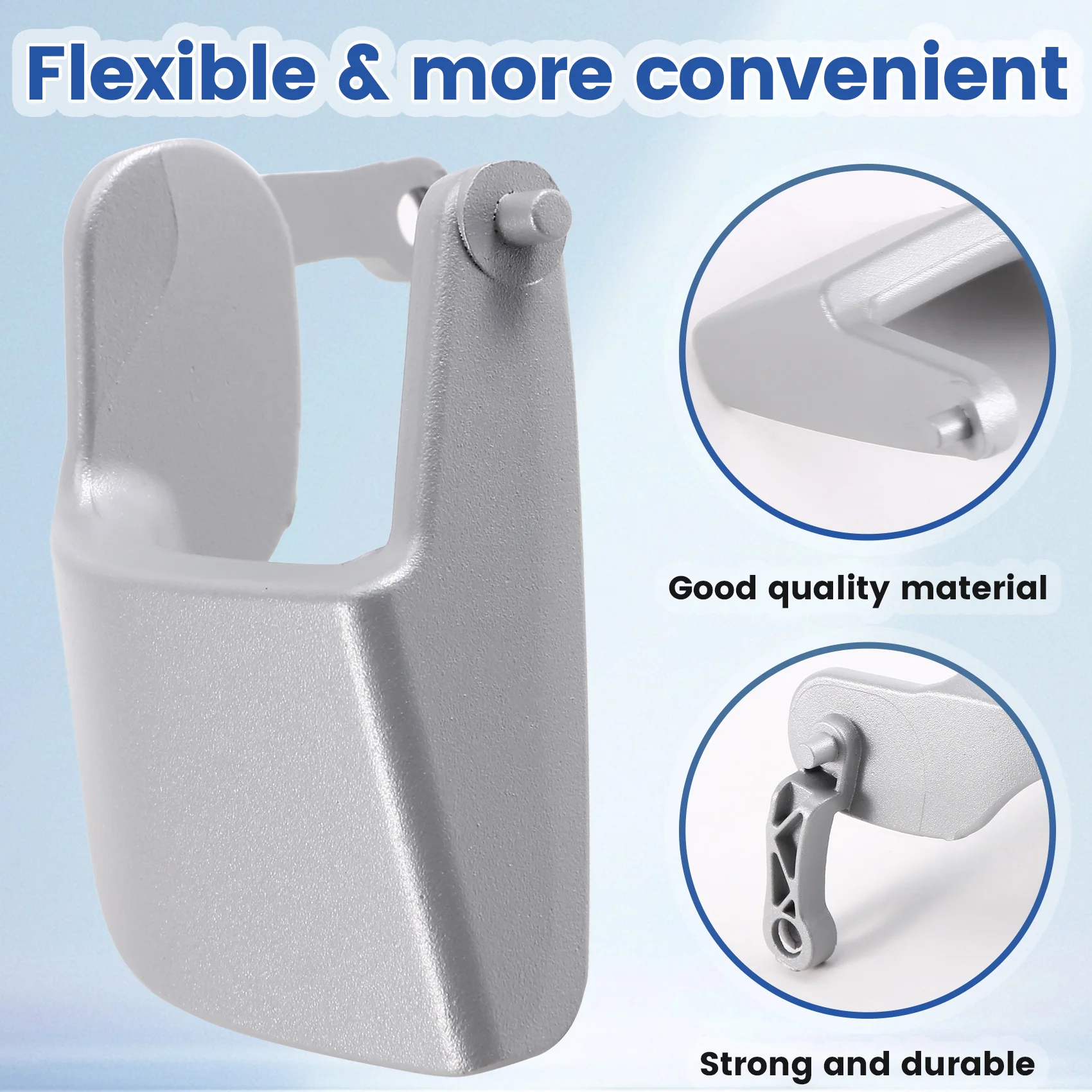 Super Sale Car Inside Door Handle Chrome for Scania R-Series Truck Lorry Part Door Handle Pull Buckle 1486799 2028511 Left