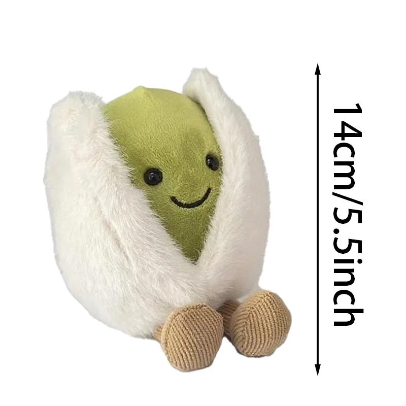 Petite poupée pistache mignonne de 14cm, décoration de salon, articles ménagers, décoration de chambre, jouet en peluche, cadeau de vacances pour enfant