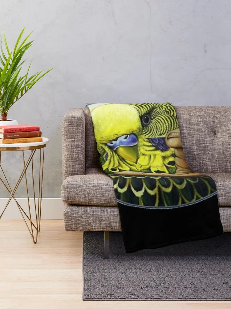 BUDGIE BAND Essential Throw Blanket blankets and throws Sofa Quilt Thins Decorative Sofa Blankets