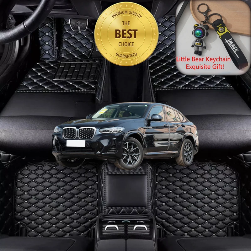 

Подходит для BMW X4 SUV 2014-2025, автомобильные коврики, всепогодные роскошные автомобильные аксессуары, автомобильные коврики с левым/правым рулем