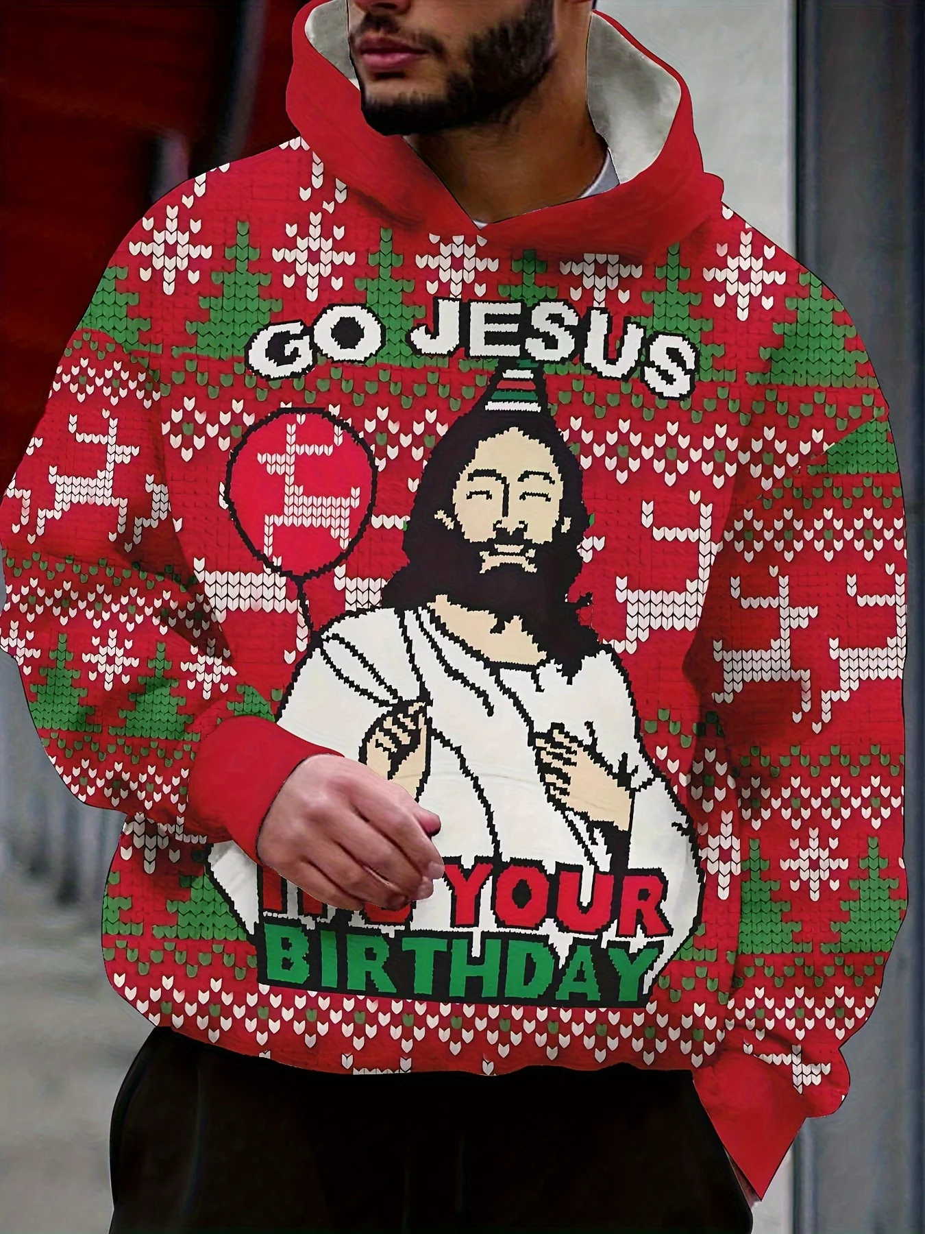 

Толстовки с 3D принтом Санта-Клауса для взрослых, рождественские, семейные, вечерние, стильные толстовки с оленями, повседневная новогодняя одежда унисекс