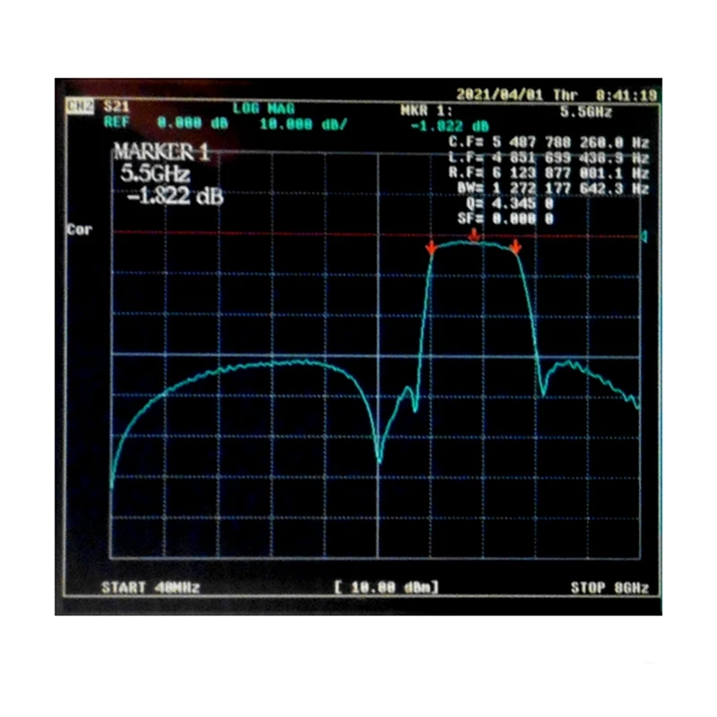 WFB-5060 5.8G (5000-6000Mhz) UWB النطاق العريض 5060MHZ مرشح ممر الموجة