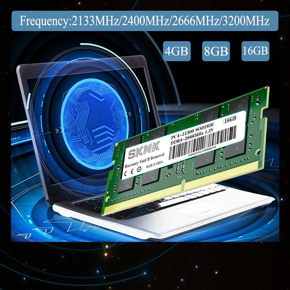 Imagem -05 - Memória Ram Ddr4 para Laptop 8gb 16gb 32gb 260 Pinos 1.2v 3200mhz 2666mhz 2400mhz 2133mhz Pc4 25600 21300 Notebook Memória Sodimm