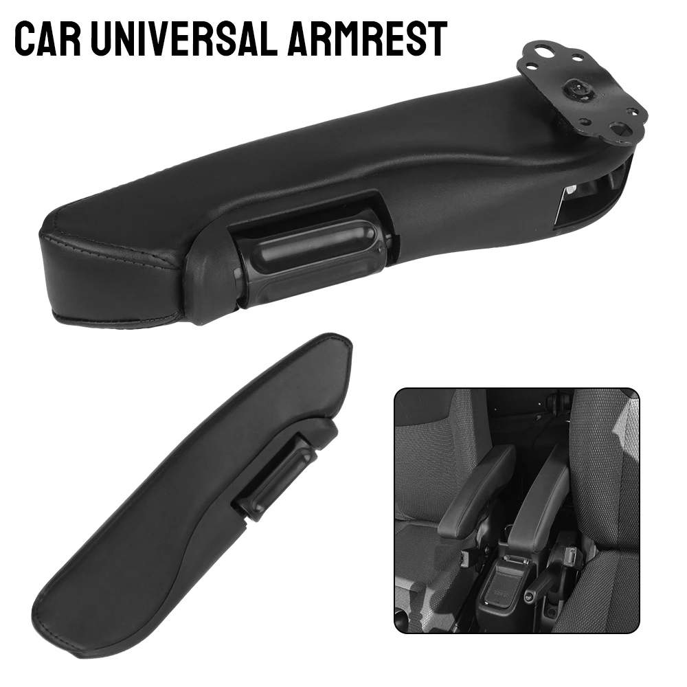 

For Truck Trailer RV Caravan Left Right Side Car Center Console Arm Rest Box Hand Elbow Support Adjustable Armrest Universal