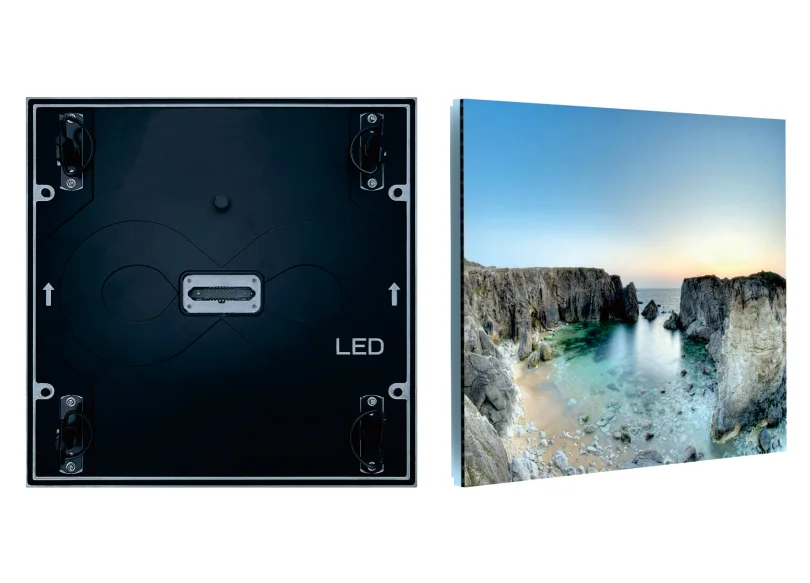 جودة عالية P9.5 IP68 1ft * 1ft شاشة عرض LED ثابتة عالية السطوع للإعلان #2