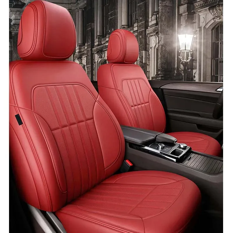 Waterproof Vehicle Cushion Cover High Quality Leather Original Custom Car Seat Covers for 2018-2022  Wrangler JK/JL 4-Door