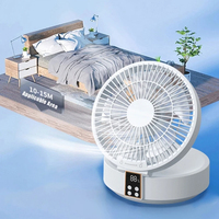 Desk Fan USB Powered Oscillating Fan with Adjustable Head 2 Speeds Mini Size Desktop Fan for Home Office Outdoor Travel
