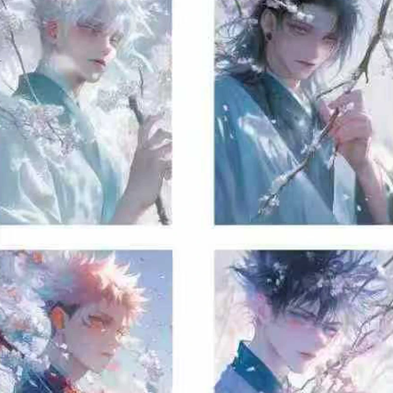Jujutsu Kaisen Collectie Alle Acryl Kleur Papier Limited 10*15 cm Originele Diverse Proces Jinhua Wenchuang Kids Geschenken