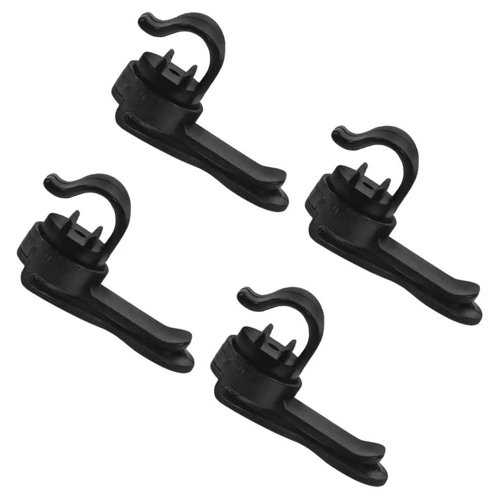 

4Pcs Water Bag Straw Clip Lightweight ABS Autolocking Magnetic Tube Clamps for Cycling Hiking hydration bag clip water bladder
