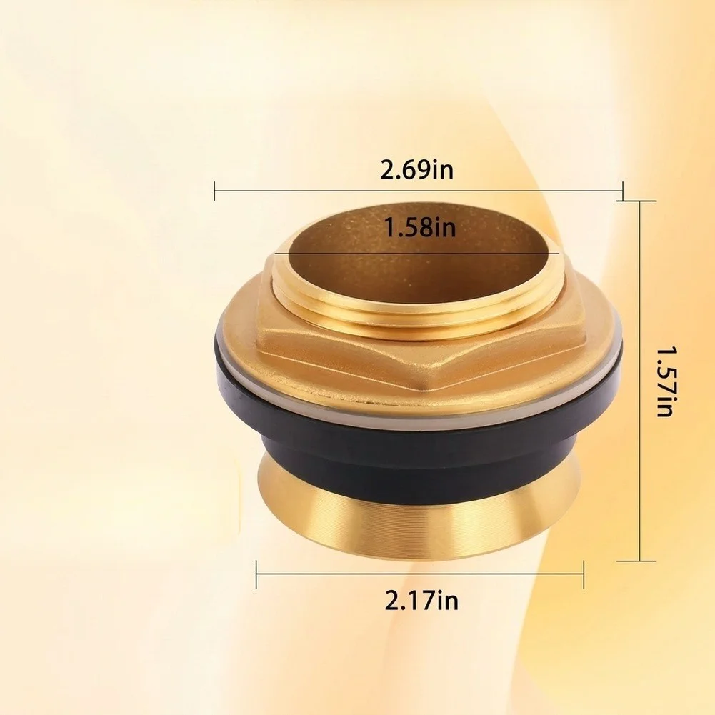 Replacement Brass Spud 1 1/2 Inch for American Standard 047007 0070A Toilet Systems with Rust Resistant Construction