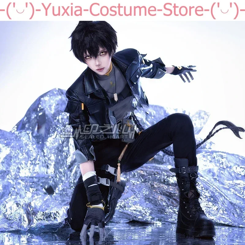 Men Rover Cosplay Game Wuthering Waves Costume V2.0 Fashion Handsome Combat Unifrom Halloween Party Role Play Clothing