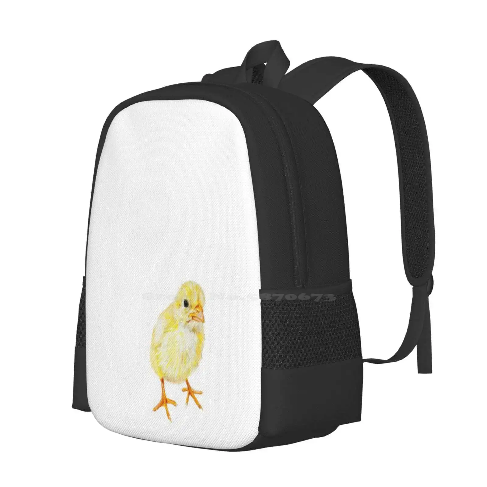 Yellow Baby Chick Hot Sale Schoolbag Backpack Fashion Bags Easter Chicken Baby Animal Jenesaiscluck Fluffy Baby Bird Cute Bird