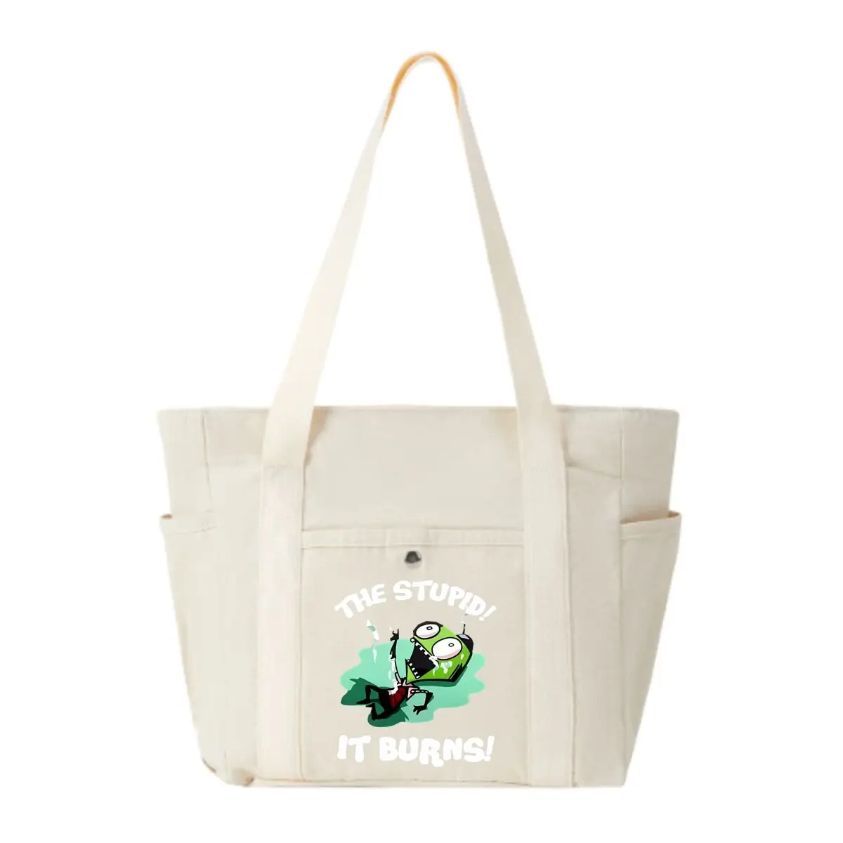 

Invader Zim Character Art Осень и зима Новая модная пригородная большая сумка на одно плечо