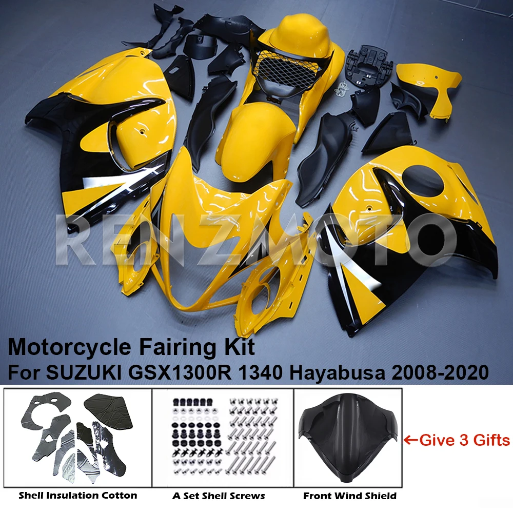 

Motorcycle Fairing Set Body Kit Plastic For SUZUKI GSX1300R 1340 Hayabusa 2008-2020 Accessories Injection Bodywork S1308-102a