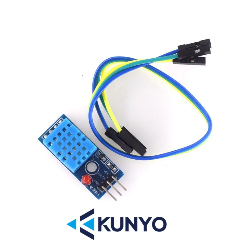 Temperature and humidity sensor DHT11 module single-bus digital temperature and humidity electronic building blocks