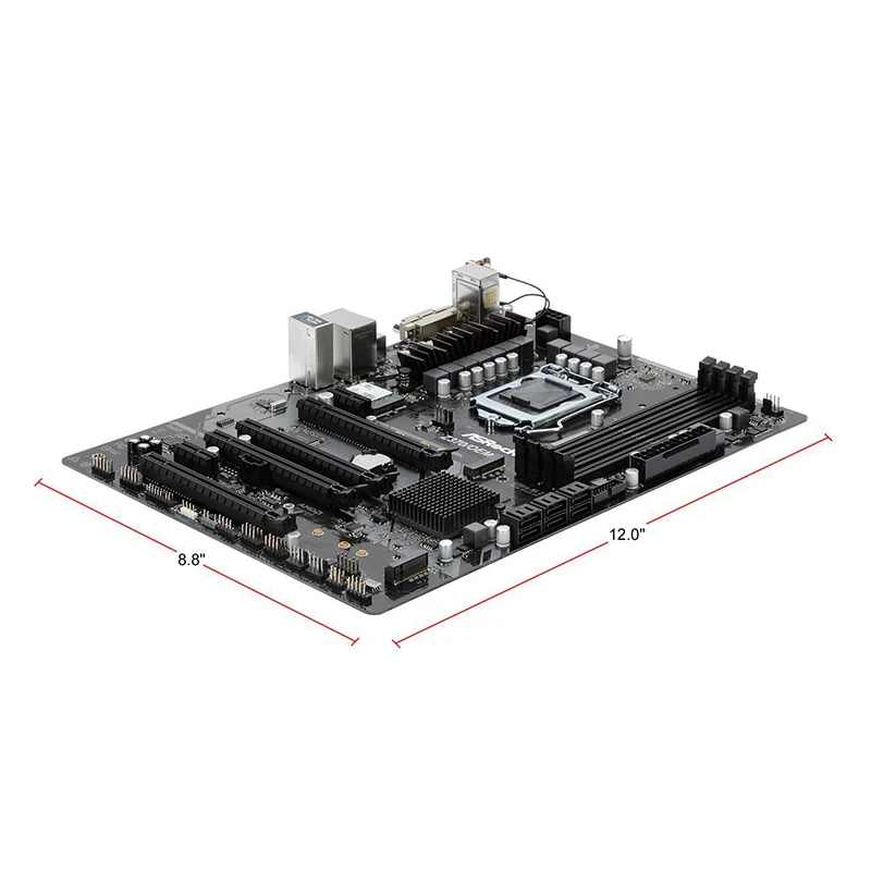 Usato ASRock Z370/OEM iBuyPower Z370 IB-R LGA1151 rev.2 Intel Z370 DDR4 USB3.1 SATA3 ATX WiFi + BT scheda madre