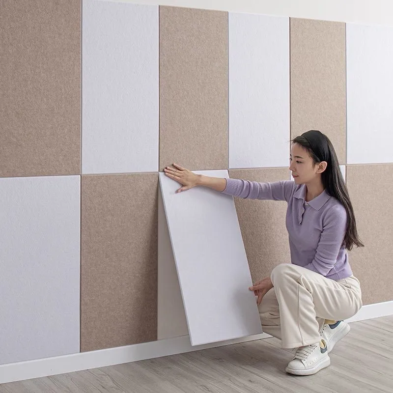 

Детская наклейка на стену с защитой от столкновений, самоклеящаяся фетровая настенная панель, украшение на стену для детского сада, наклейка на стену ZF788