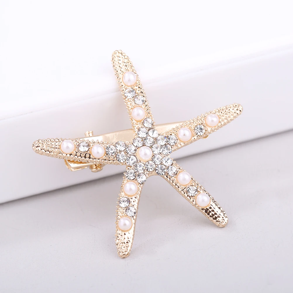 

3pcs Wedding Hair Clip Women Clips Accessories Alloy Bridesmaid Pearl Pins Star Decor Design Hairstyle Parties Shopping