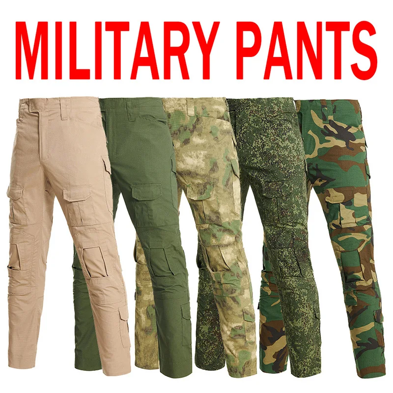 Lynjacye Camo G2 Men's Multi-Pockets Casual Tactical Pants Autumn Outdoor Mountaineering Tactical Pants Sports Casual Pants