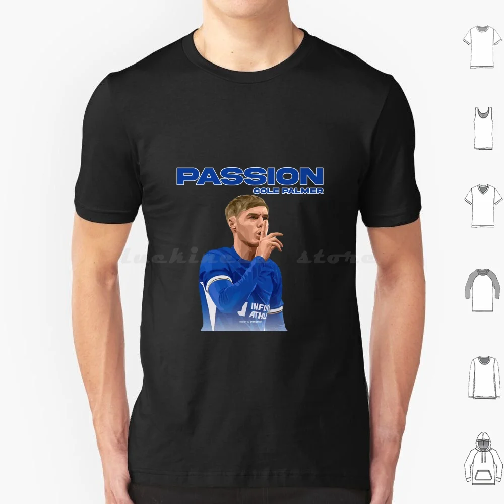 

Cole Palmer Keep Silent T Shirt Big Size 100% Cotton Cole Palmer Football Soccer England Palmer London Cole Goal Football