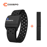 COOSPO Heart Rate Monitor Armband Optical Fitness Outdoor Beat Sensor Bluetooth 4.0 ANT+ For Garmin Wahoo Bike Computer