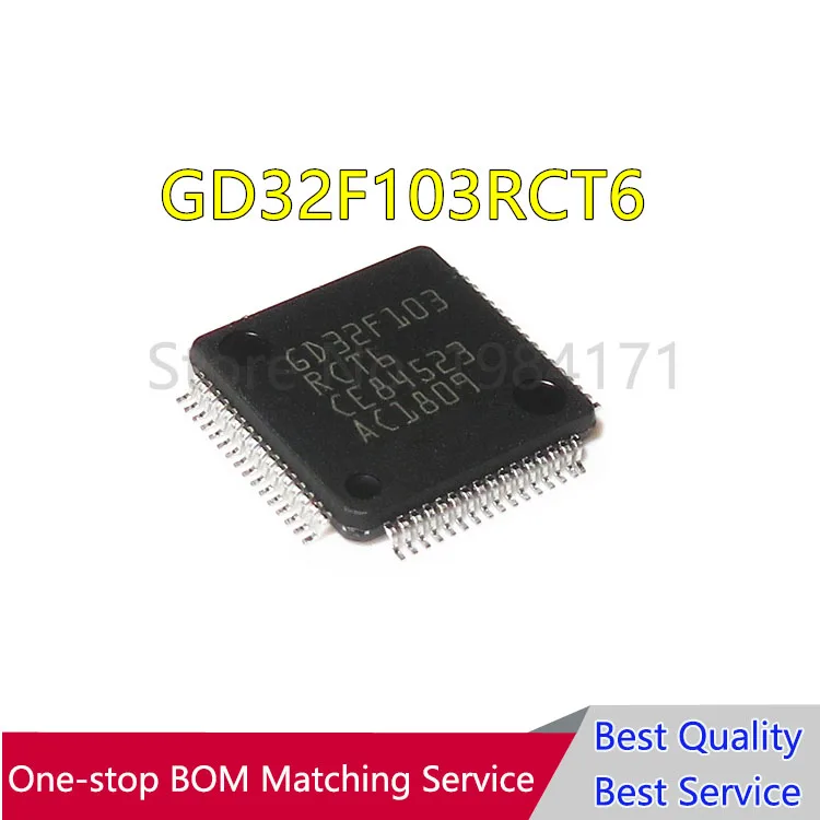 20Pcs GD32F103RCT6  LQFP64 new