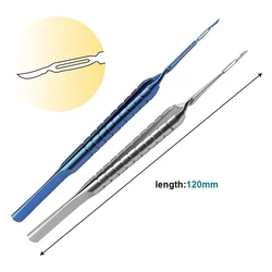 Ophthalmic Nucleus Crushing Tweezers Stainless Steel/Titanium Alloy Ophthalmic Surgery Instrument