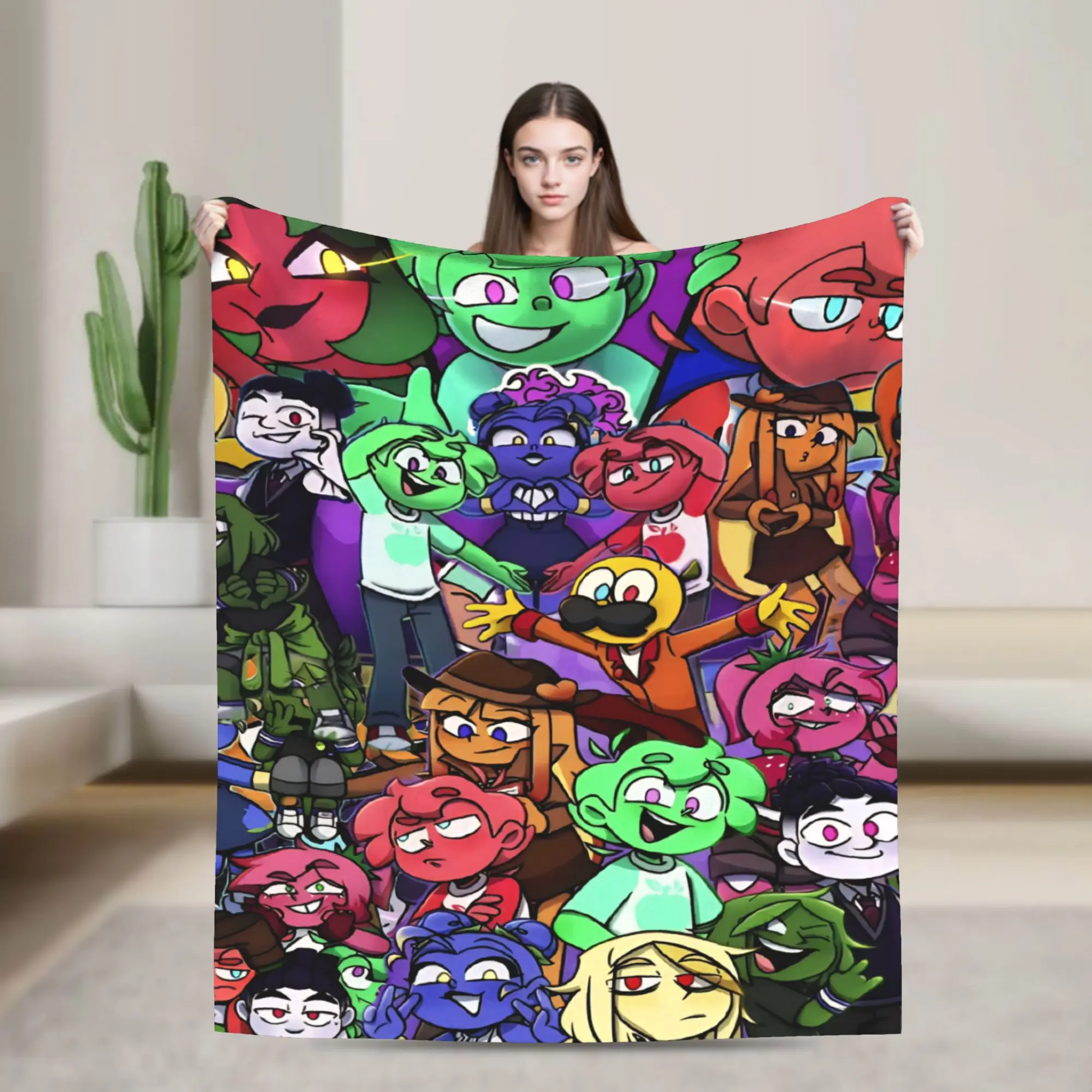 Super Soft mundos torajos Throw Blanket Premium Flannel Fleece Lightweight  Bed Blanket Super Cozy Blankets All Season Use