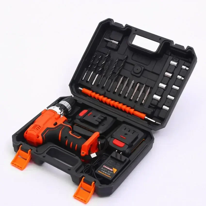 

# 29PCS Factory Price Driver Tool Battery Cordless Electric Impact Wrench Set #