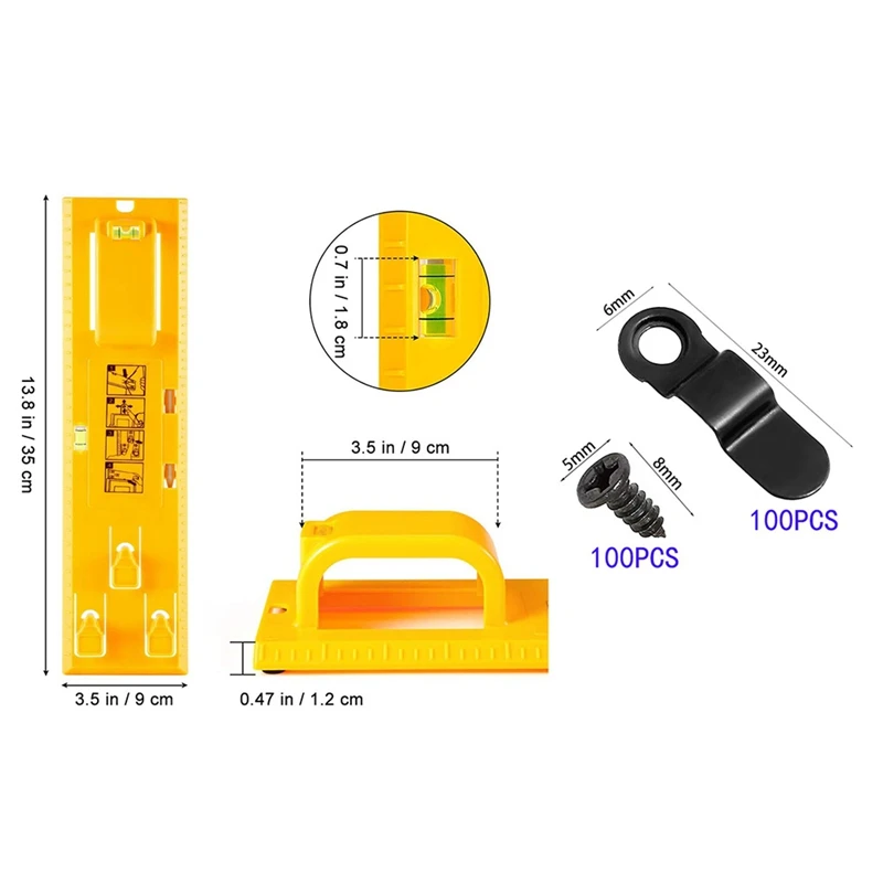 Picture Hanging Tool Kit Replacement Accessories With Level Easy Frame Picture Hanger Wall Hanging Kit