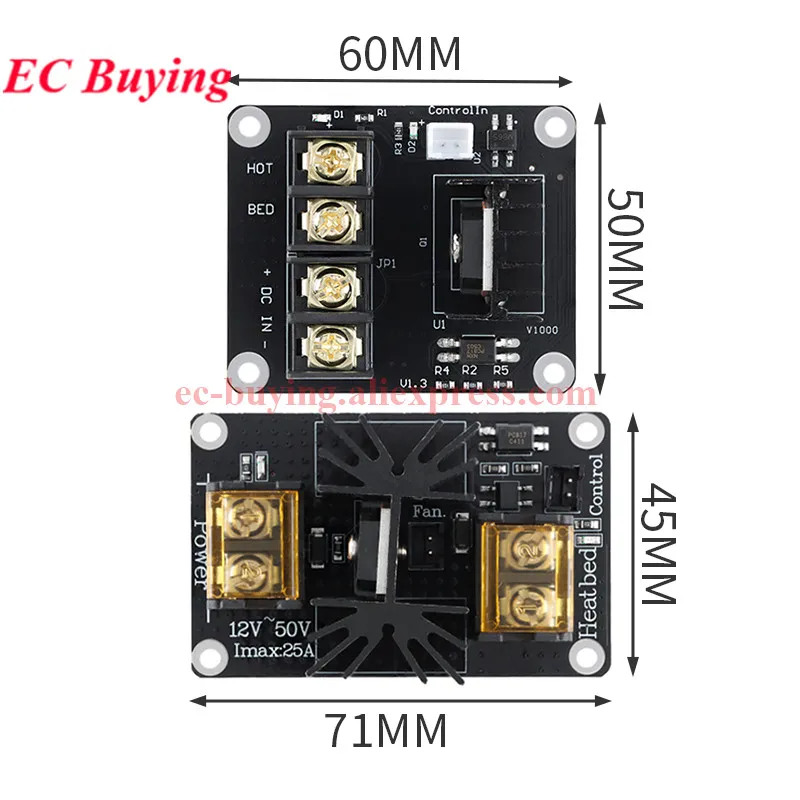 3D Printer Heated B…