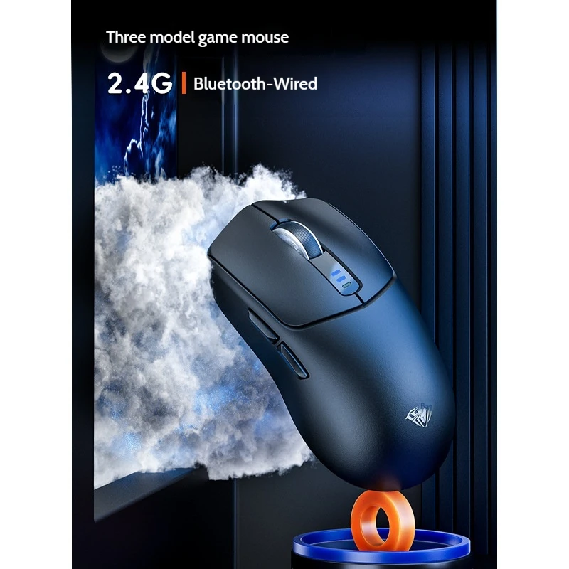 AULA SC580 Wireless mouse Bluetooth 2.4g Third Mock Examination Wired E-sports Game Laptop Computer Office Merry Christmas  GIFT