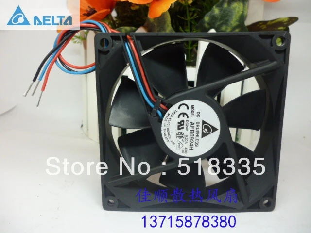 original for delta fan AFB0924H -R00 9025 24V 0.20A 3 line frequency Server Inverter cooling blower