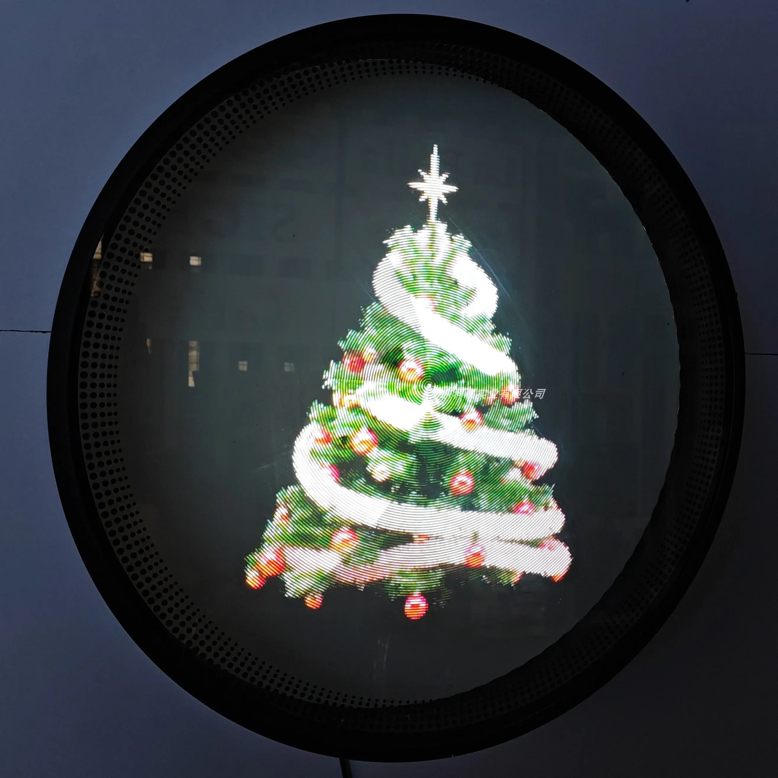 

3D Holographic Dynamic Projection Fan Semi-outdoor Acrylic Signboard Door Head Single and Double-sided Three-dimensional