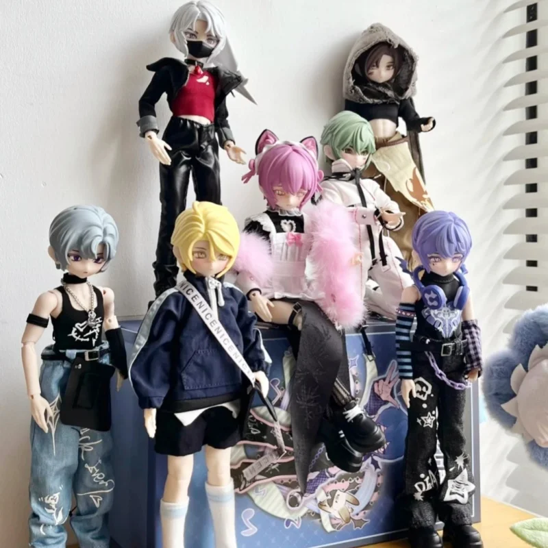 本物のザックイベントシリーズブラインドボックス 1/8 Bjd 男の子のナックルアクションフィギュアアニメ周辺関節可動装飾デスクトップおもちゃ