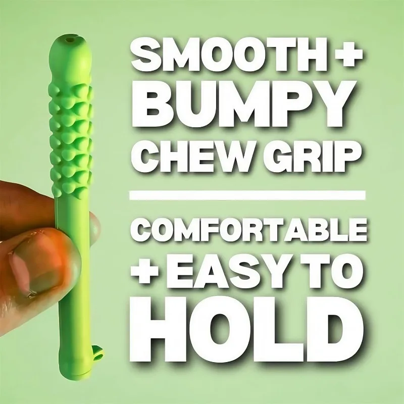 Essential Oil Breather Breather Breathable Chew Bar Silicone with Essential Oil Assist with Ventilation
