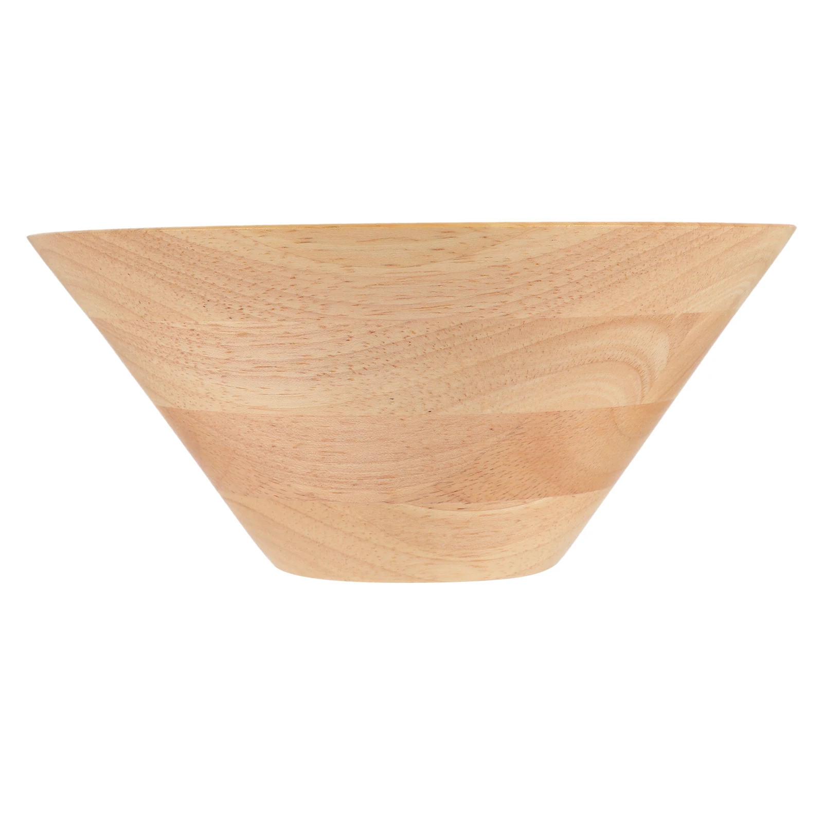 

Wood Cone Shaped Serving Bowl Natural Rustic Design Salad Fruit Snack Rice Soup Bowl Salad Bowls Wood Multi-Use Dinner Bowls,